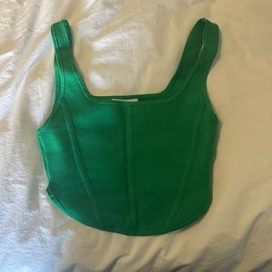 Green aritzia top